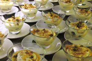bowls of trifle