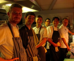 6 chefs in Kota Kai, Jude Kereama and Dom Chapman